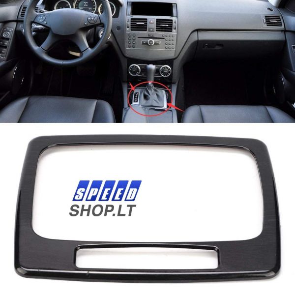 Mercedes Benz C klasė W204 pavarų svirties apdaila